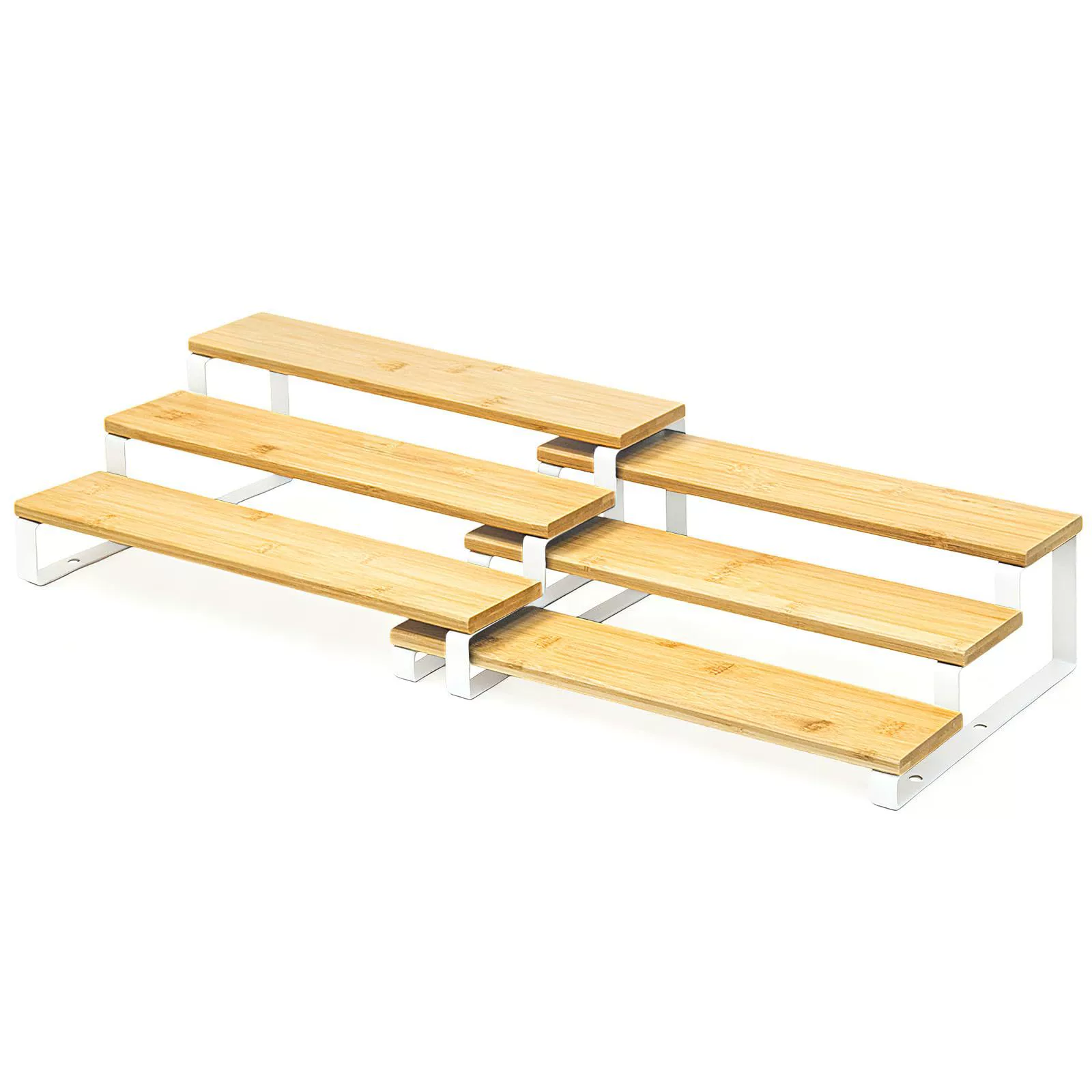 Storage Rack Spice Rack Multi-tier Desktop Bamboo — closet organizer wholesale pick on ClosetCraft