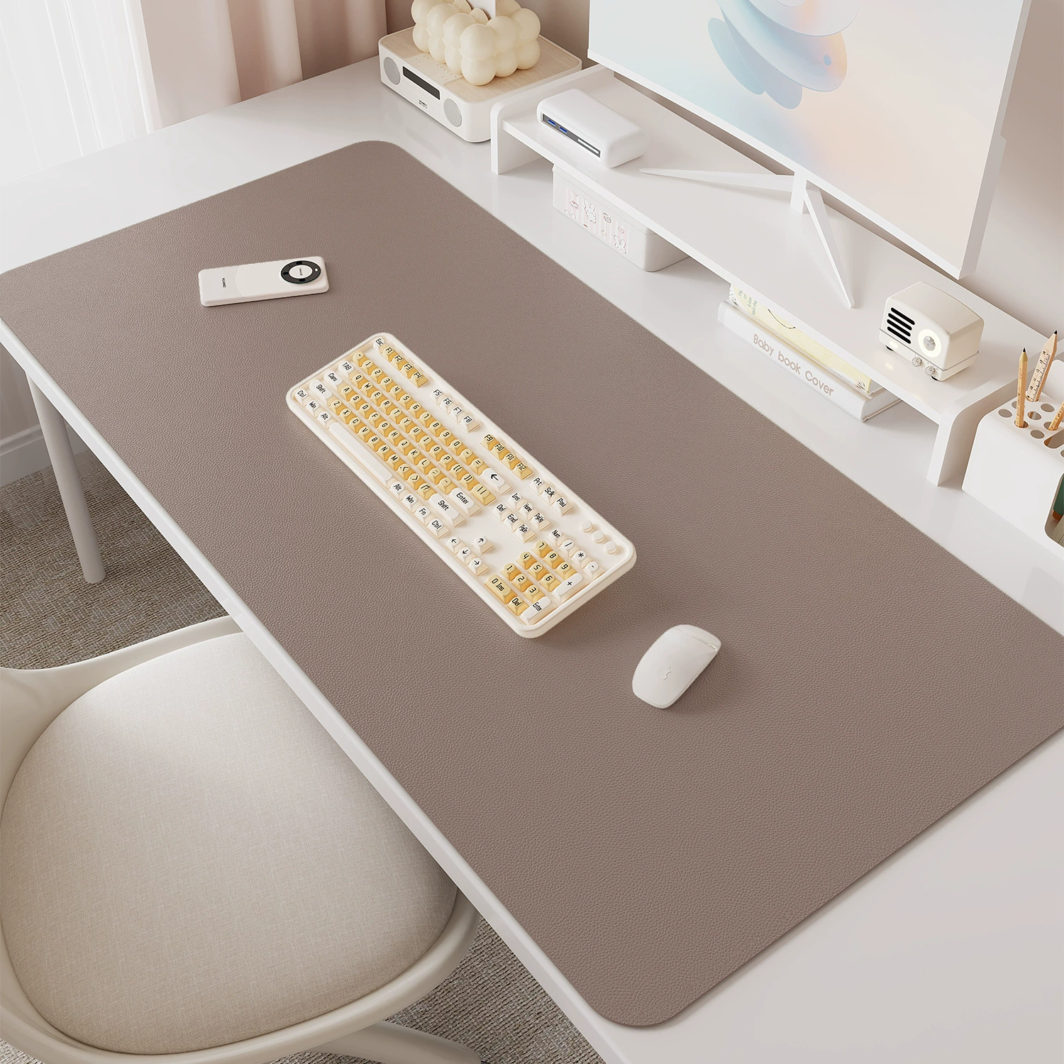 Waterproof Desk Mat Non-slip Leather — closet organizer wholesale pick on ClosetCraft