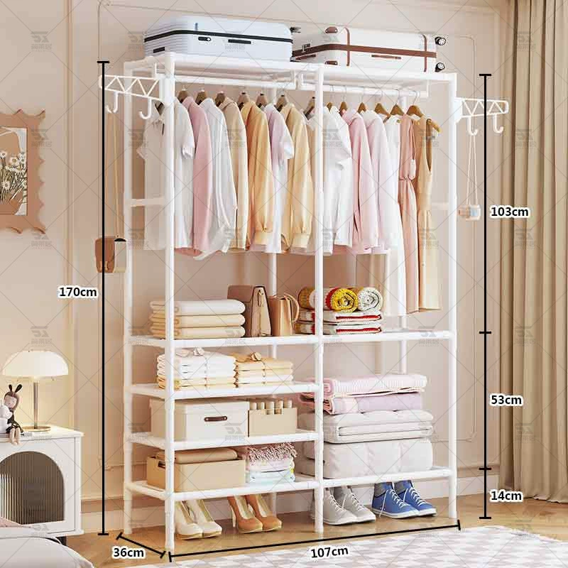 Garment Rack Freestanding Hanger Home Minimalist — closet organizer wholesale pick on ClosetCraft