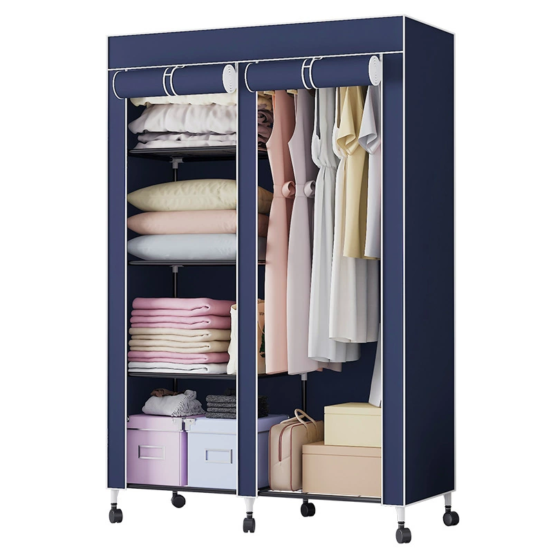 Wardrobe Closet Wardrobe Portable Wheeled Simple — closet organizer wholesale pick on ClosetCraft