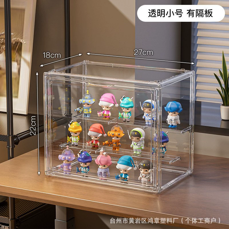 Shelf Rack Storage Box Wall-mounted Acrylic Clear — closet organizer wholesale pick on ClosetCraft