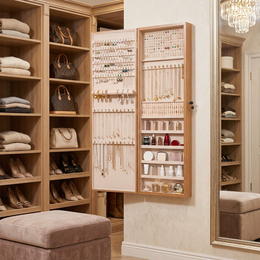 Wall-mounted Oversized Jewelry Home Jewelry Box — closet organizer wholesale pick on ClosetCraft