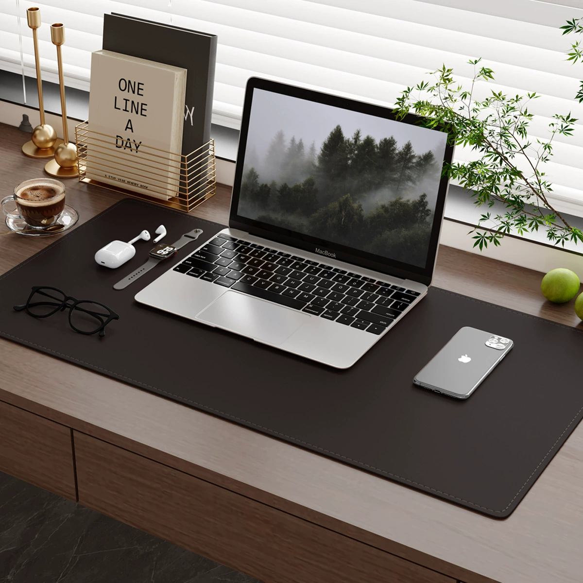 Waterproof Mouse Pad Oversized Desk Mat Leather — closet organizer wholesale pick on ClosetCraft