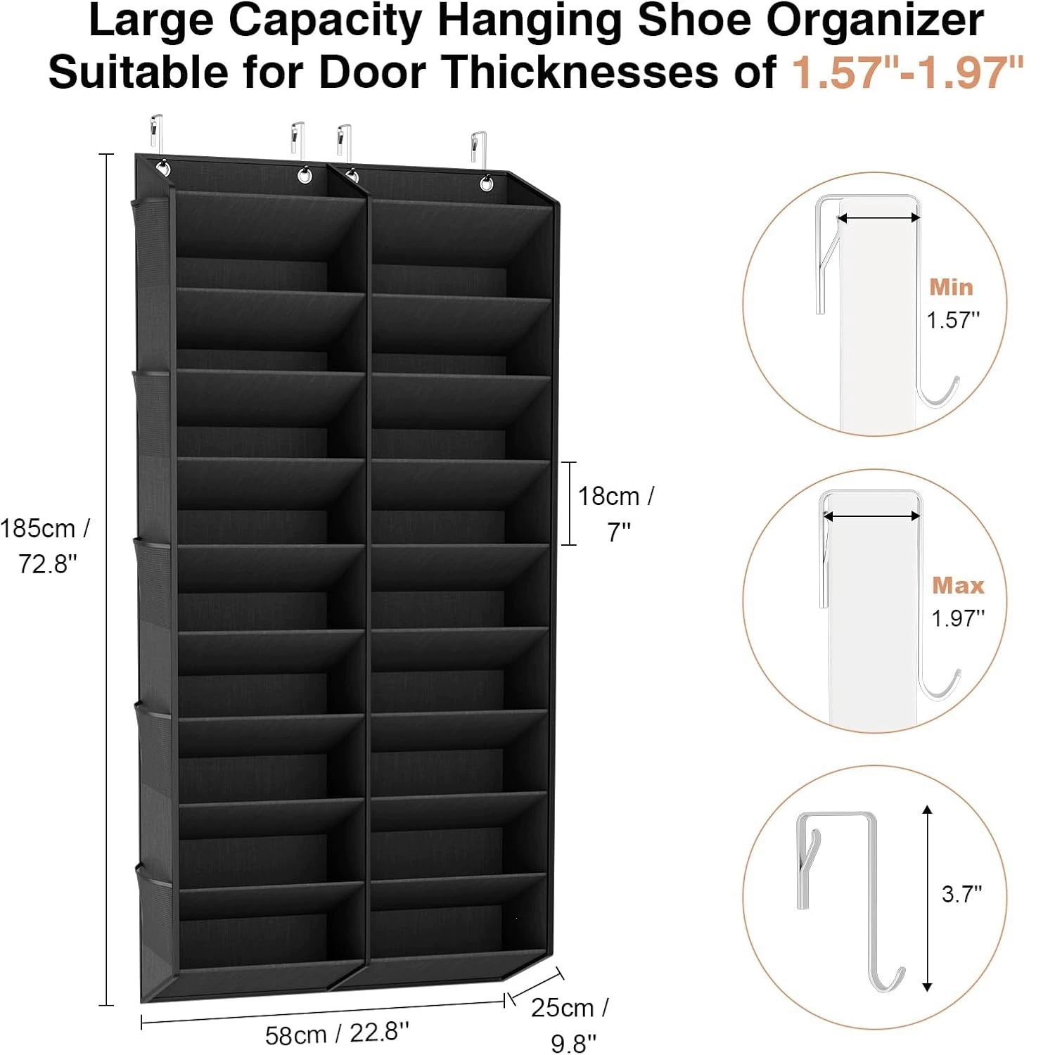 Multi-tier Over-door Home Hx-20 — closet organizer wholesale pick on ClosetCraft