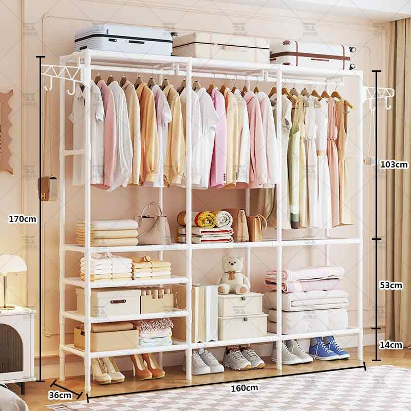 Garment Rack Freestanding Hanger Home Minimalist — closet organizer wholesale pick on ClosetCraft