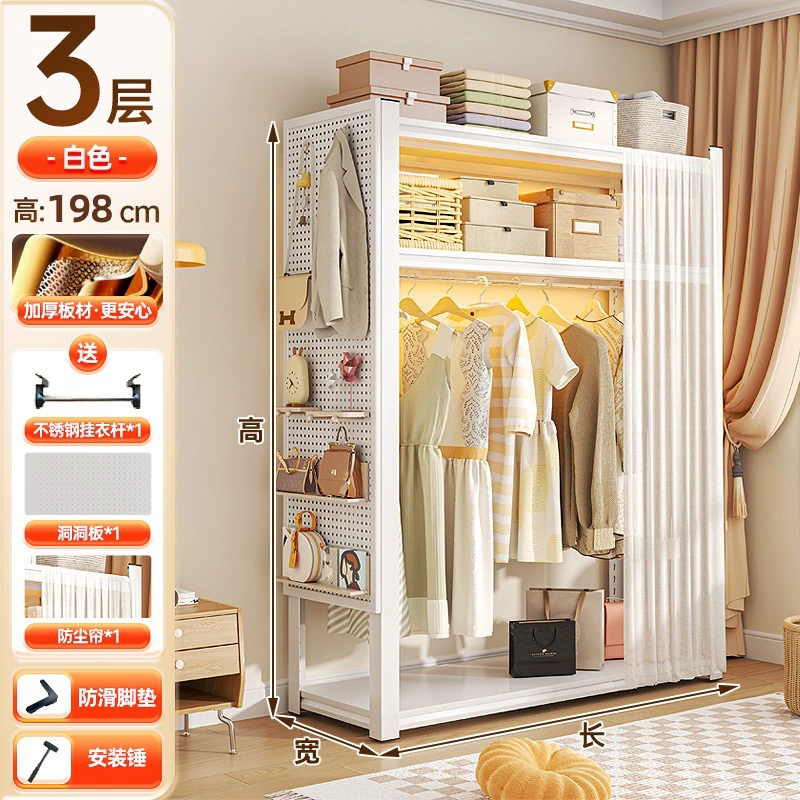 Wardrobe Closet Wardrobe Renter-friendly Shelving Unit Simple — closet organizer wholesale pick on ClosetCraft