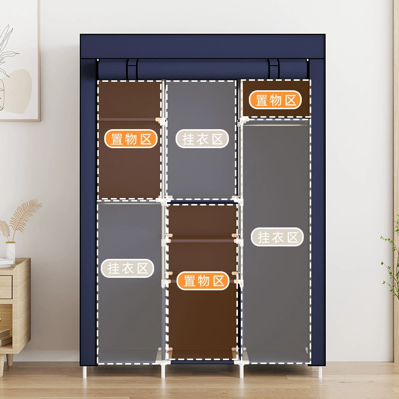 Wardrobe Closet Wardrobe Renter-friendly Simple Hanger — closet organizer wholesale pick on ClosetCraft