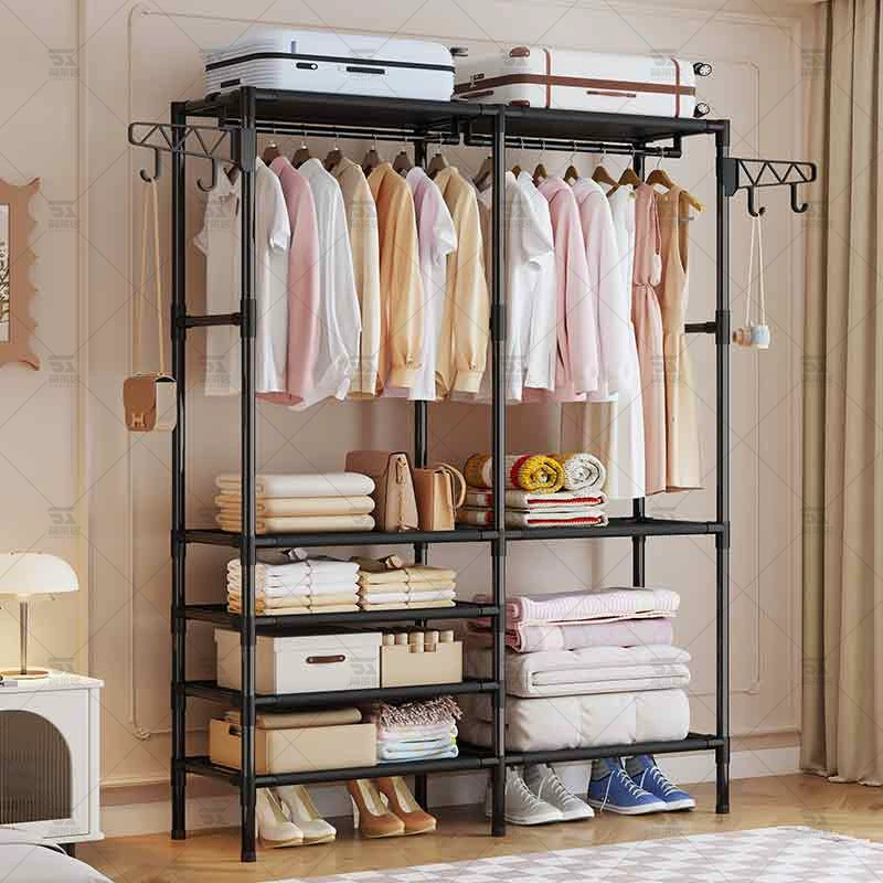 Garment Rack Shelf Rack Freestanding Multi-tier Simple — closet organizer wholesale pick on ClosetCraft