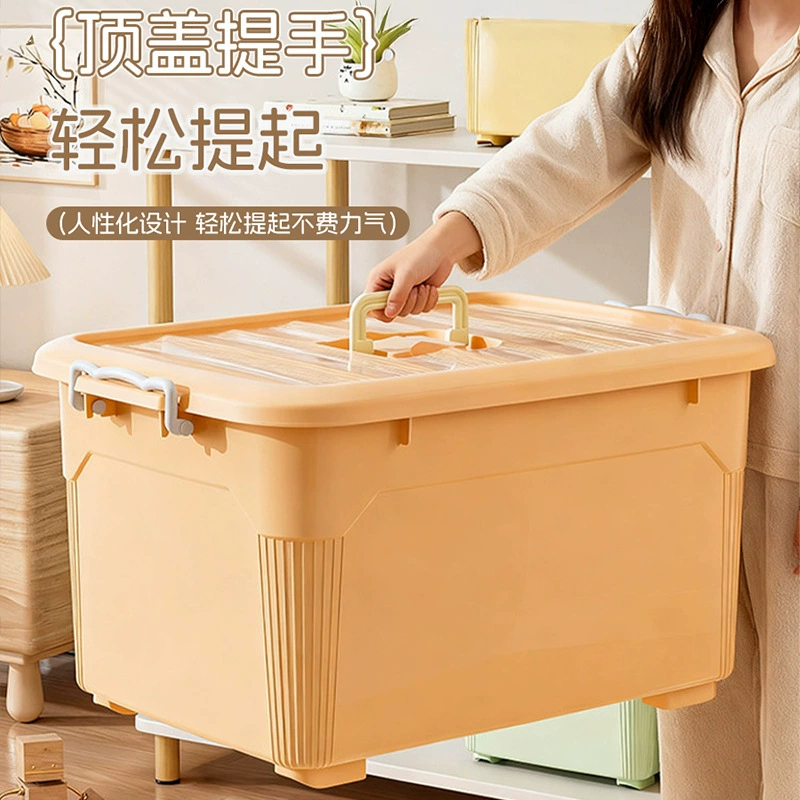 Storage Bin Oversized Plastic Wheeled Large — closet organizer wholesale pick on ClosetCraft