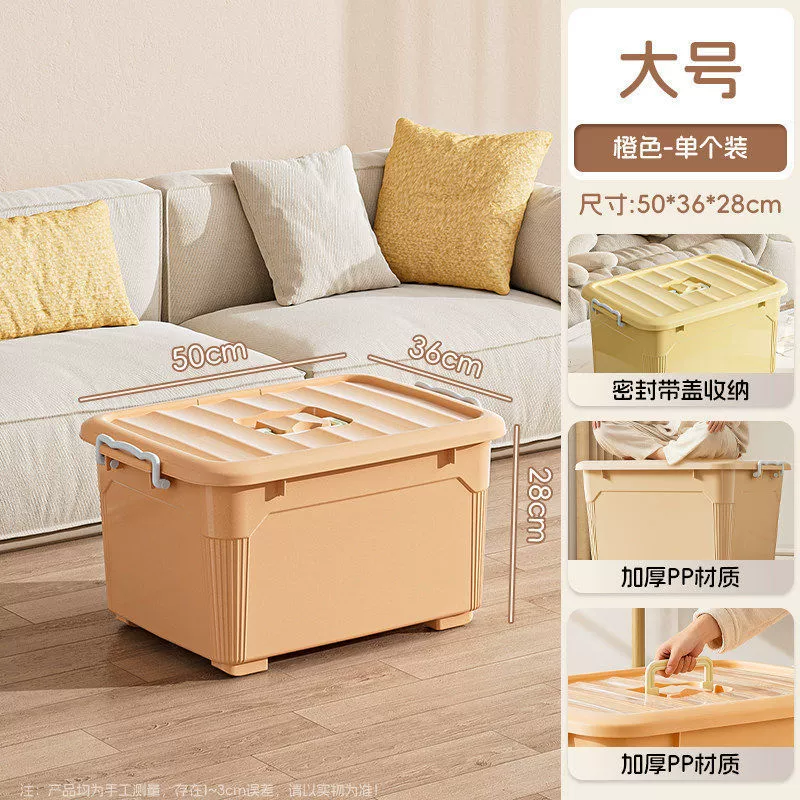 Storage Bin Oversized Plastic Wheeled Large — closet organizer wholesale pick on ClosetCraft