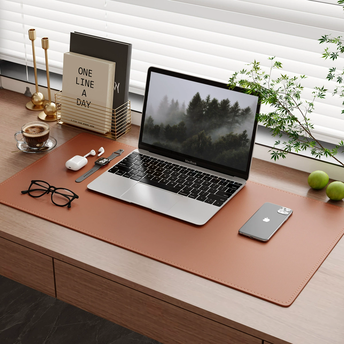 Waterproof Mouse Pad Oversized Desk Mat Leather — closet organizer wholesale pick on ClosetCraft